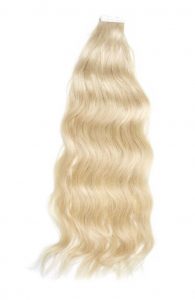 Blond hair sample