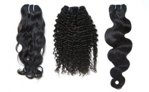 three bundles of hair on sale